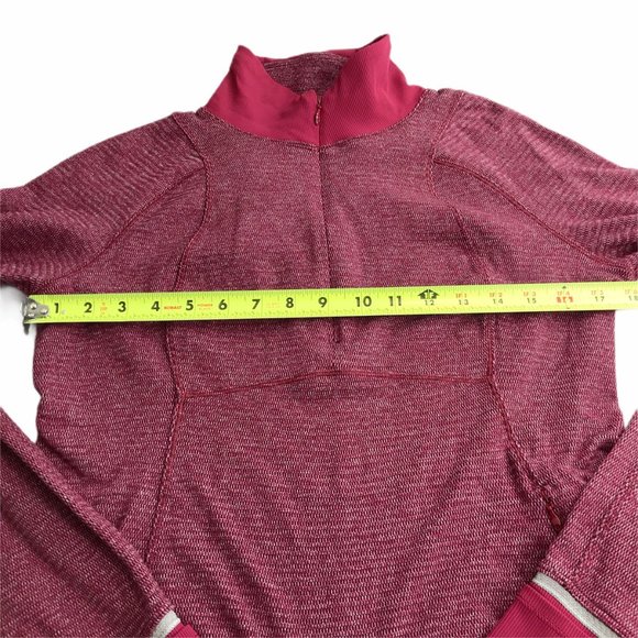 Lululemon Runderful Pullover 1/2 Zip 10 L Pink - Picture 5 of 11